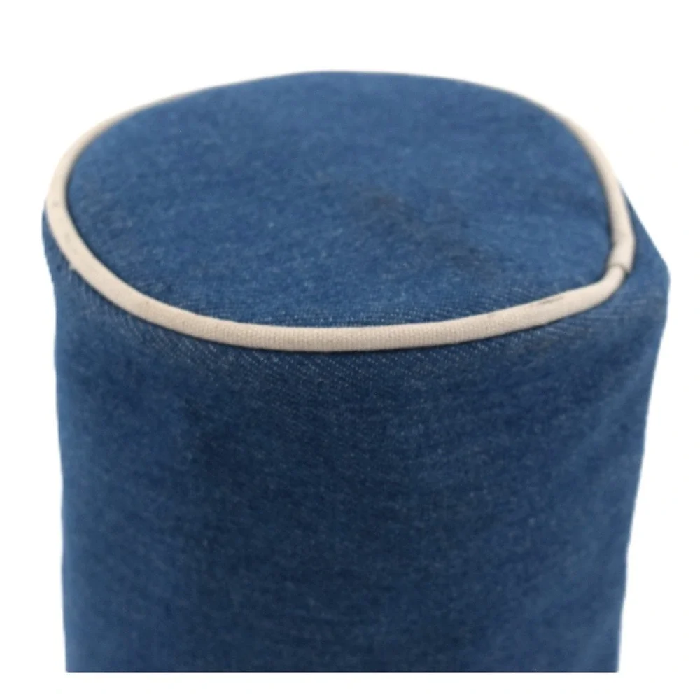 LA L'AMOUR Toiletry Case Unisex OS Blue NEW Cotton Canvas Lotions Travel Bag